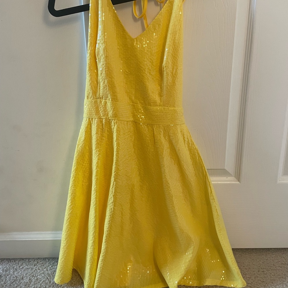 Yellow dress